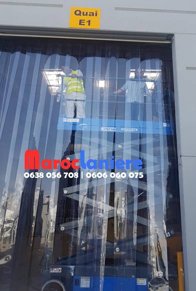 Porte à Lanières PVC - Maroc