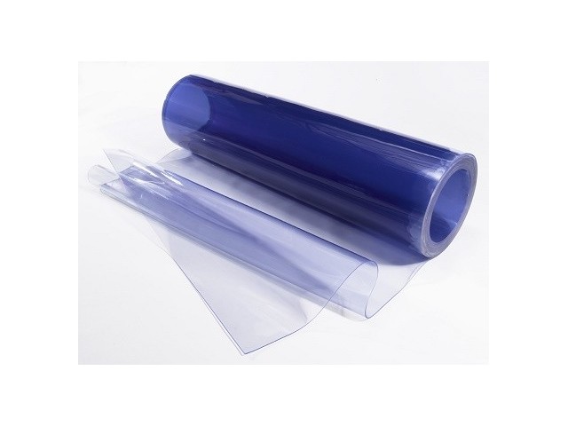 Panneau PVC Souple Transparent Bleuté (Sur Mesure)