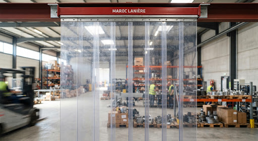 Rideaux PVC industriels